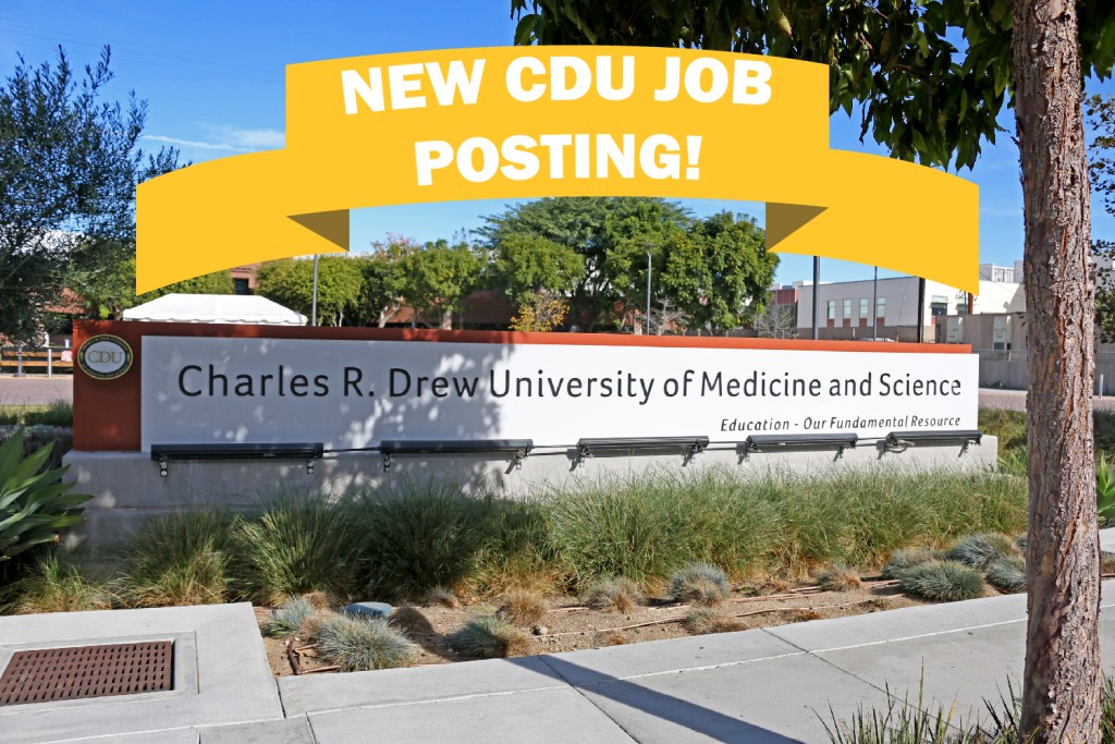 Position open at CDU-HIV Research Pillar Faculty, Rank: Assistant-to-Full Professor